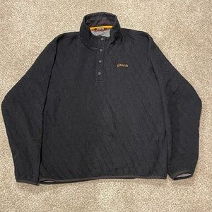 Orvis Quilted Snap Sweatshirt